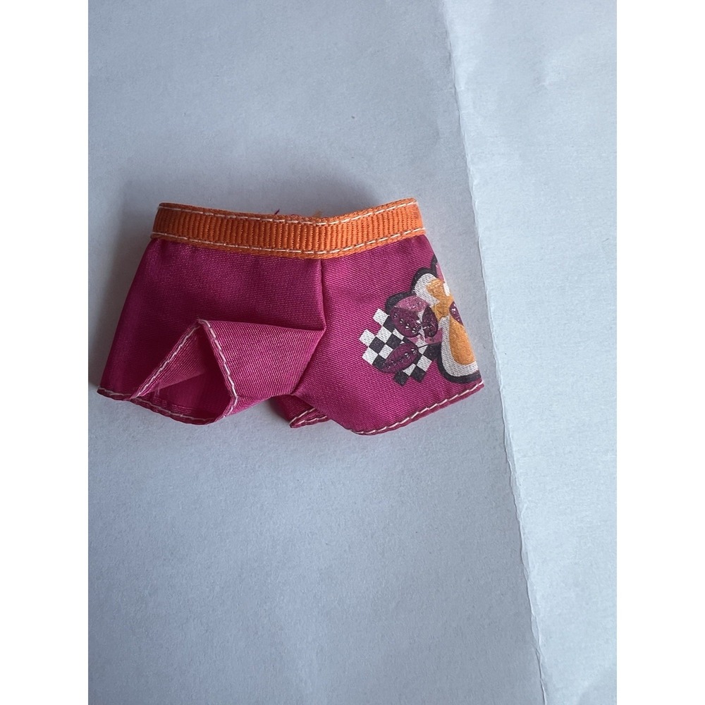 Barbie doll shorts Mermaid Tale MERLIAH pink floral swimsuit bottoms flower 2009